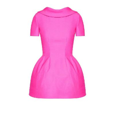 Valentino - Pink Crepe Couture Mini Dress