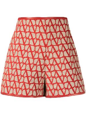 Valentino - Red Toile Iconographe Shorts