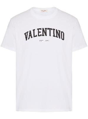 Valentino - White Logo Print T-Shirt