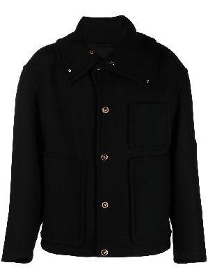Versace - Black Medusa Wool Blouson Jacket