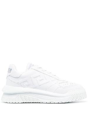 Versace - White Odissea Leather Sneakers