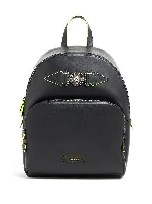 Versace - Black Medusa Biggie Leather Backpack