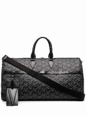 Versace - Black La Greca Print Weekend Bag