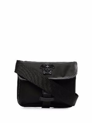 Versace - Black Small La Medusa Messenger Bag