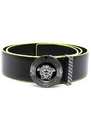 Versace - Black Medusa Biggie Leather Belt