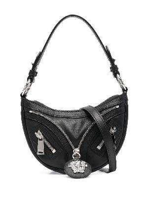 Versace - Black Medusa Head Charm Two-Way Bag