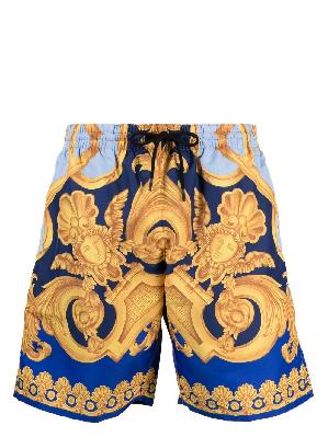 Versace - Baroque-Pattern Swim Shorts