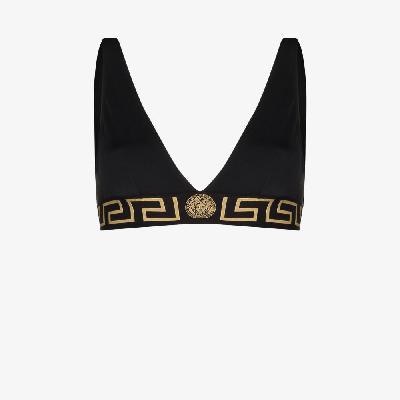 Versace - Greca Border Triangle Bikini Top