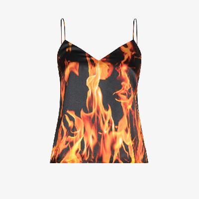 VETEMENTS - Fire Print Camisole Top