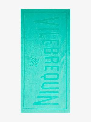 Vilebrequin - Green Logo Jacquard Cotton Towel