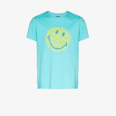 Vilebrequin - X Smiley Blue Turtles Print T-Shirt