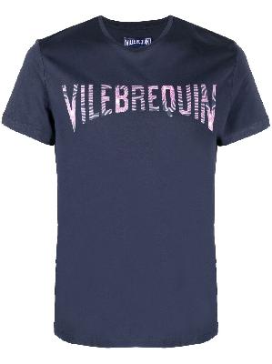 Vilebrequin - Blue Thom Logo Print T-Shirt