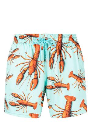 Vilebrequin - Blue Moorise Lobster Swim Shorts