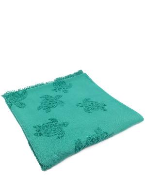 Vilebrequin - Green Turtle Jacquard Cotton Towel