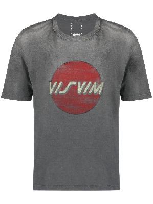 Visvim - Grey Jumbo Crash Logo T-Shirt