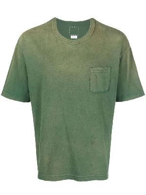 Visvim - Green Amplus Crash Cotton T-Shirt