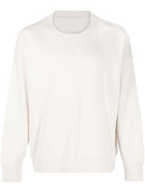 Visvim - White Jumbo Cotton Sweatshirt