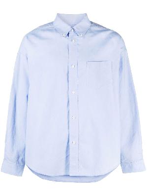 Visvim - Blue Albacore Elbow-Patch Shirt