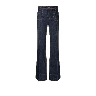 Wales Bonner - Blue Brooklyn Flared Jeans