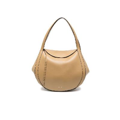 Wandler - Neutral Lin Leather Shoulder Bag