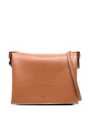 Wandler - Brown Uma Box Leather Shoulder Bag