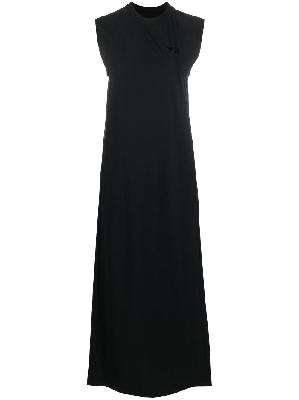 Y-3 - Black Logo-Print Sleeveless Dress