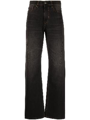 Y/Project - Grey Faded Straight-Leg Jeans