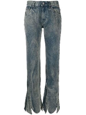 Y/Project - Blue Stonewashed Jeans