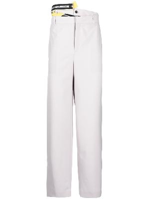 Y/Project - Grey Multi-Waistband Wide-Leg Trousers