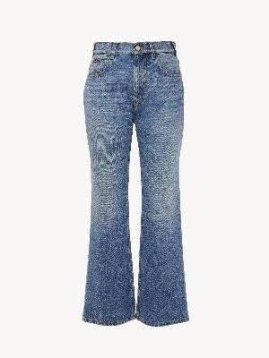 CHLOÉ Cropped bootcut jeans