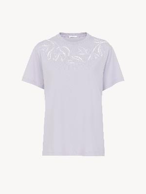 CHLOÉ Embroidered T-shirt