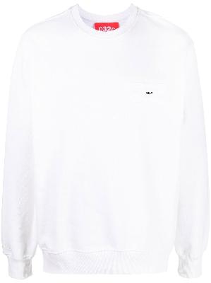 032c embroidered logo sweatshirt