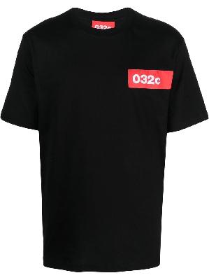 032c logo-patch short-sleeve T-shirt