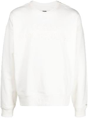 032c tonal logo-print sweatshirt
