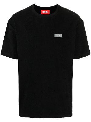 032c logo patch cotton T-shirt