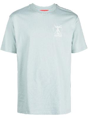032c logo print cotton T-shirt