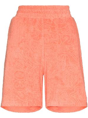 032c Topos shaved terry shorts