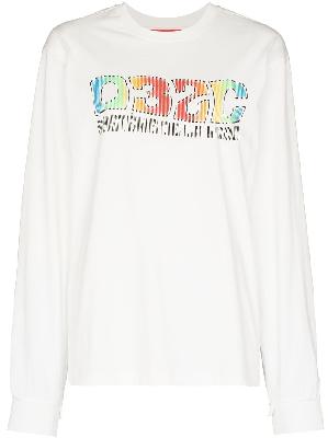 032c Système crewneck long sleeve sweatshirt