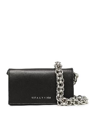 1017 ALYX 9SM chain-strap leather tote bag