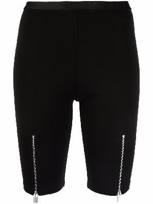 1017 ALYX 9SM front-zipped cycling shorts