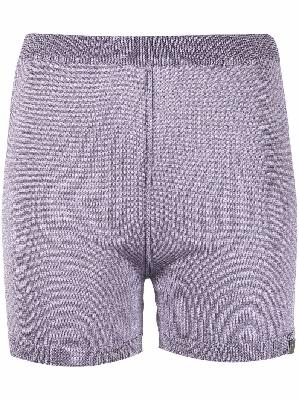 1017 ALYX 9SM logo-plaque knitted shorts