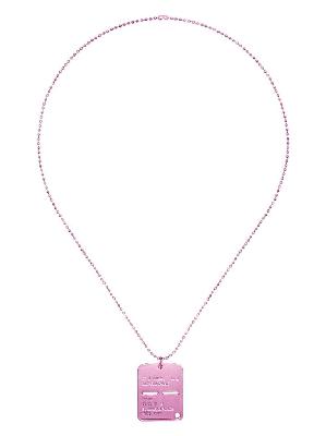 1017 ALYX 9SM engraved-logo tag necklace