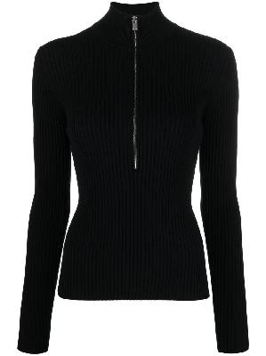 1017 ALYX 9SM zipped roll-neck knitted top