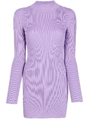 1017 ALYX 9SM ribbed high-neck mini dress