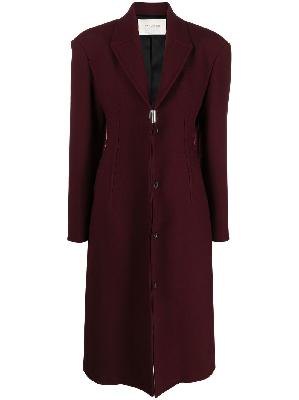 1017 ALYX 9SM single-breasted button-fastening coat