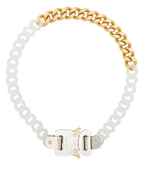 1017 ALYX 9SM two-tone chain-link necklace