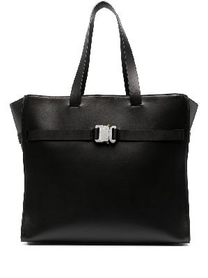 1017 ALYX 9SM buckle-strap detail leather tote bag