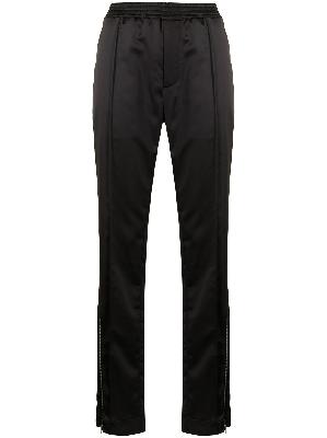 1017 ALYX 9SM satin-finish elasticated-waist trousers