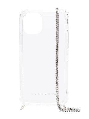 1017 ALYX 9SM chain-link clear iPhone 12 case