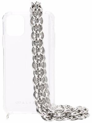 1017 ALYX 9SM iPhone 11 clear case